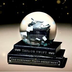 NWT Taylor Swift Tortured Poets Department Snow globe TTPD NEW IN BOX